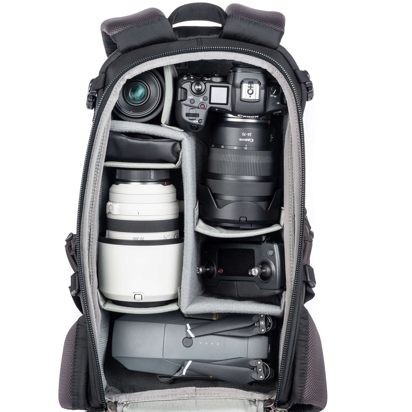 
                  
                    Canon R5+24-70mm f/2.8, 35mm f/1.8, 70-200mm f/2.8, DJI Mavic drone
                  
                