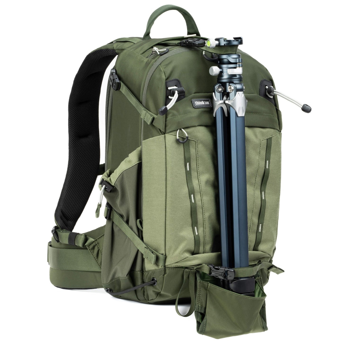 
                  
                    Includes tripod/monopod mounting system on front or side
                  
                