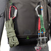 Daisy chain, ice axe loops and additional lash points for expanding your carry capacity