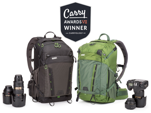 Backlight Backpacks with Carry Awards Winner banner